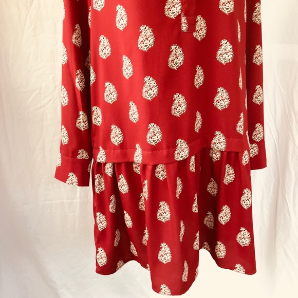 LOFT Drop Waist Shirtdress - Picture 6 of 8